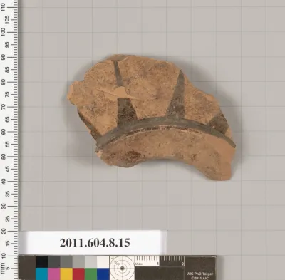 Terracotta fragment of an olpe (jug)?