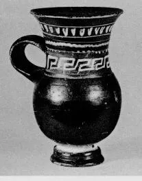 OINOCHOE (SOUTH ITALIAN, GNATHIAN, ADDED COLOUR)