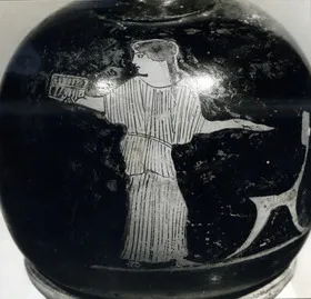 LEKYTHOS, SQUAT (ATHENIAN, RED-FIGURE)