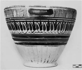 SKYPHOS (CORINTHIAN, BLACK-FIGURE)