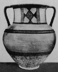 AMPHORA, BELLY (CYPRIOT, WHITE SLIP WARE)