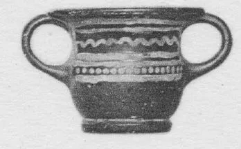 KANTHAROS (SOUTH ITALIAN, APULIAN, BLACK GLAZE)