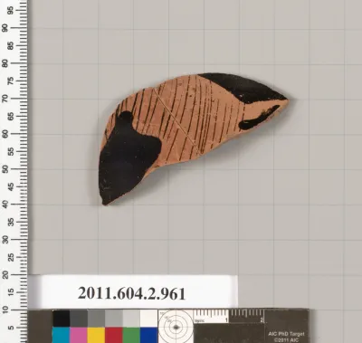 Terracotta fragment of an oinochoe (jug)