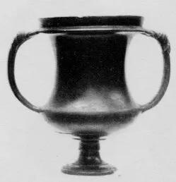KANTHAROS (HELLENISTIC, BLACK GLAZE)