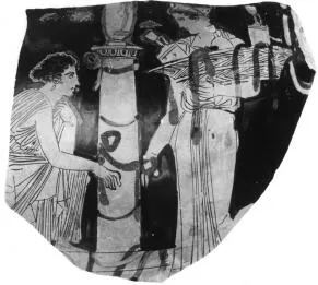 HYDRIA, FRAGMENTS (ATHENIAN, RED-FIGURE)