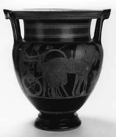 KRATER, COLUMN (ATHENIAN, RED-FIGURE)