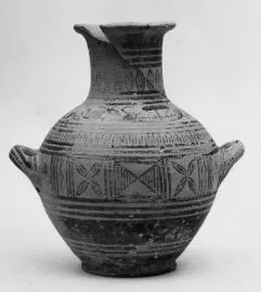 HYDRIA (ATHENIAN GEOMETRIC, SILHOUETTE)