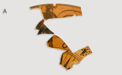Kylix, eye-cup fragments