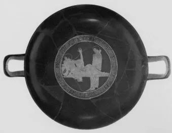 CUP B (ATHENIAN, RED-FIGURE)