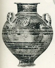 STIRRUP JAR (MYCENEAN)