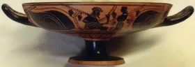 CUP A (ATHENIAN, BLACK-FIGURE)