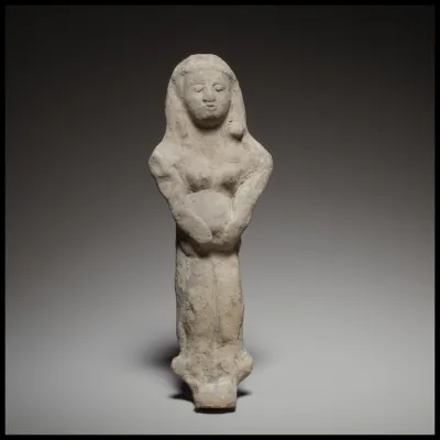 Standing female figurine
