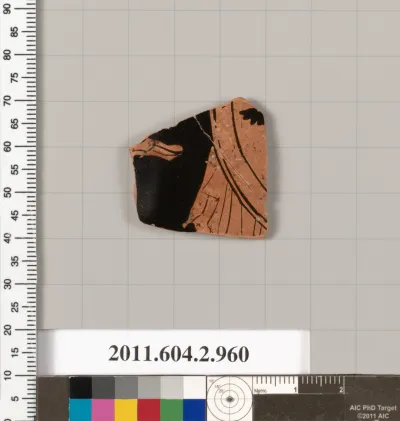 Terracotta fragment of an oinochoe (jug)