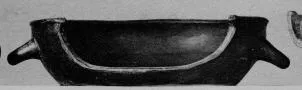 INCENSE BURNER (ETRUSCAN, BLACK SLIP)