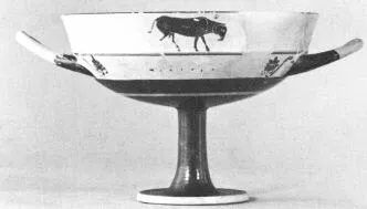 CUP, LITTLE MASTER LIP (ATHENIAN, BLACK-FIGURE)