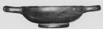 CUP (ATHENIAN, BLACK GLAZE)