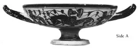 CUP A (ATHENIAN, BLACK-FIGURE)