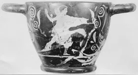 SKYPHOS (ATHENIAN, RED-FIGURE)