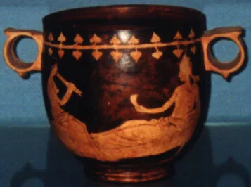 KANTHAROS (BOEOTIAN, CABIRION WARE, RED-FIGURE)