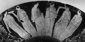 CUP B (ATHENIAN, RED-FIGURE)