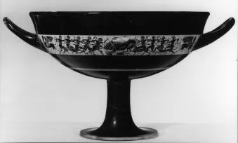 CUP, LITTLE MASTER BAND (ATHENIAN, BLACK-FIGURE)
