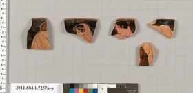 CUP, FRAGMENTS (ATHENIAN, RED-FIGURE)