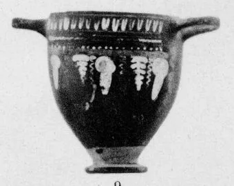 SKYPHOS (SOUTH ITALIAN, GNATHIAN, BLACK GLAZE)