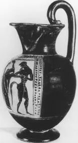 OINOCHOE (ATHENIAN, BLACK-FIGURE)