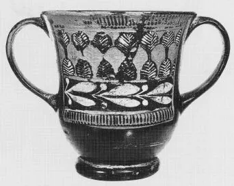 KANTHAROS (ATHENIAN, RED-FIGURE)