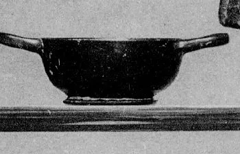 CUP (ATHENIAN, BLACK GLAZE)