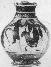 OINOCHOE (ATHENIAN, BLACK-FIGURE)
