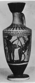 LEKYTHOS (ATHENIAN, BLACK-FIGURE)