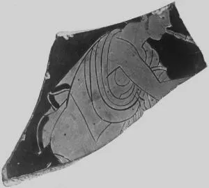 CUP, FRAGMENT (ATHENIAN, RED-FIGURE)