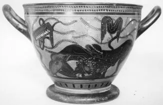 SKYPHOS (ATHENIAN, BLACK-FIGURE)