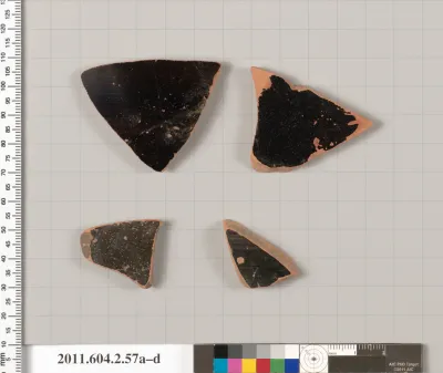 Terracotta fragments of pots