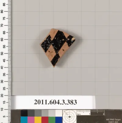 Terracotta fragment of a neck-amphora (jar)