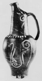 OINOCHOE (ETRUSCAN, BLACK GLAZE)