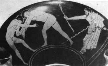 CUP B (ATHENIAN, RED-FIGURE)