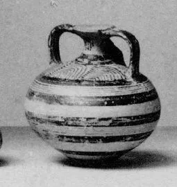STIRRUP JAR (MYCENEAN)