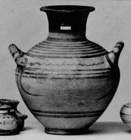 AMPHORA, NECK (MYCENEAN)