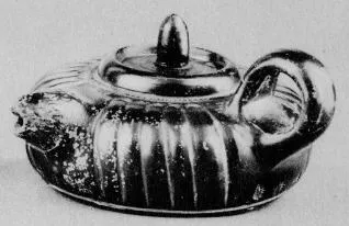 GUTTUS (ATHENIAN, BLACK GLAZE)