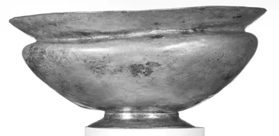 Silver Kylix with Offset Lip