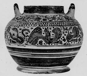 PYXIS (CORINTHIAN, BLACK-FIGURE)