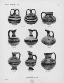 JUG (CYPRIOT, MYCENAEAN STYLE)