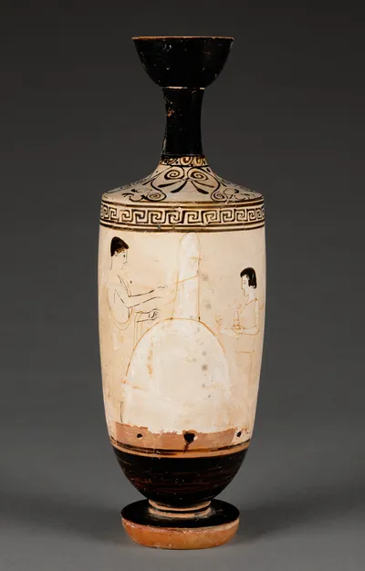 Attic White-Ground Lekythos