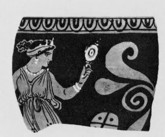 SKYPHOS, FRAGMENT (SOUTH ITALIAN, APULIAN, RED-FIGURE)