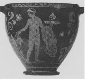SKYPHOS (SOUTH ITALIAN, APULIAN, RED-FIGURE)