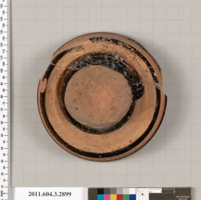 Terracotta fragment of a lekythos (oil flask)