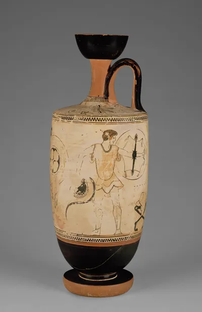 Attic White-Ground Lekythos