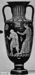 AMPHORA, NECK (SOUTH ITALIAN, CAMPANIAN)
